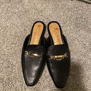 Sam Edelman Black Mules
